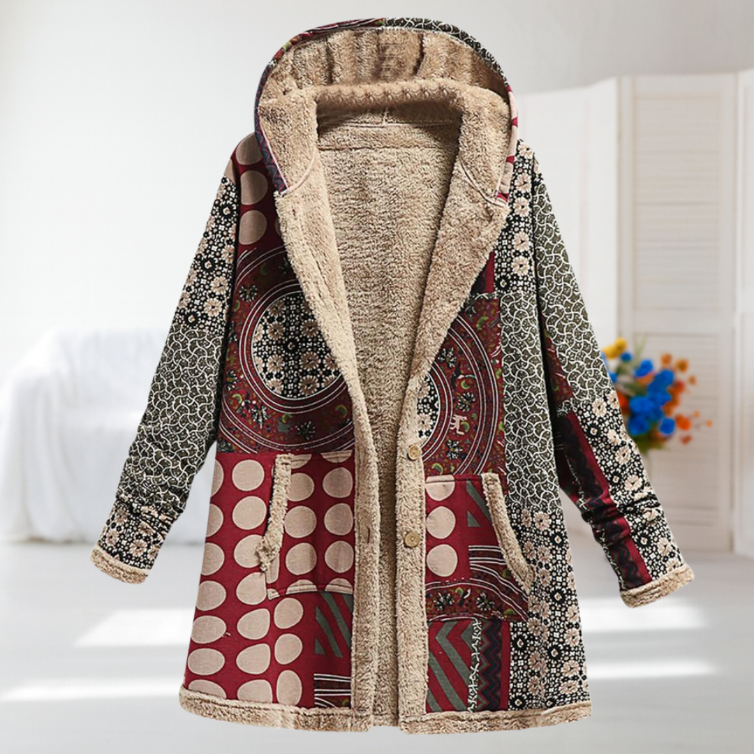 Hélène - Chic Mid-Season Overcoat