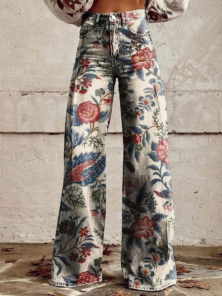 Luna™ - Wide Leg High Waisted Pants