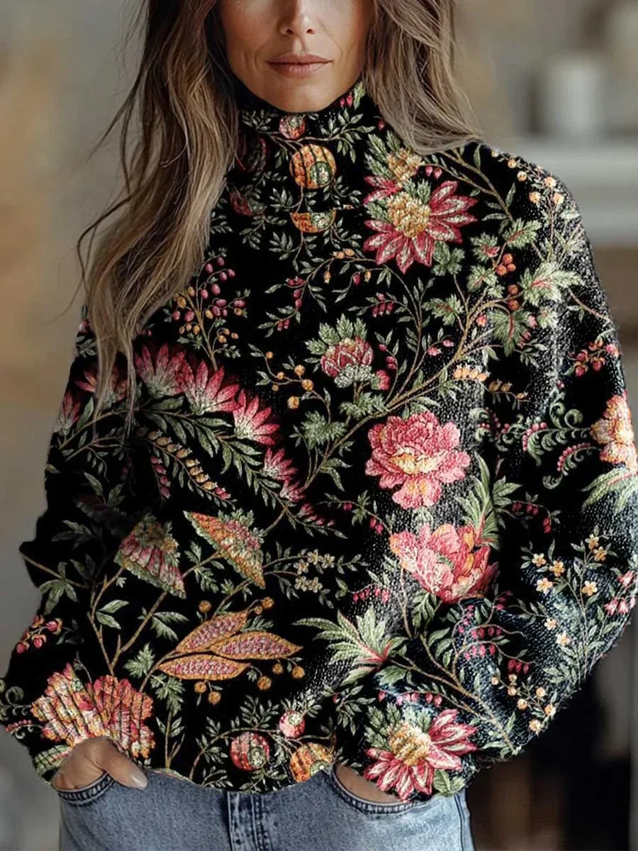 Elle | Cozy Autumn Turtleneck Sweater