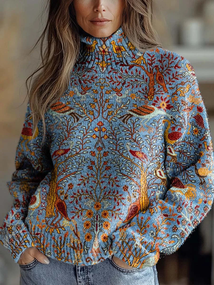 Elle | Cozy Autumn Radiance Turtleneck Sweater