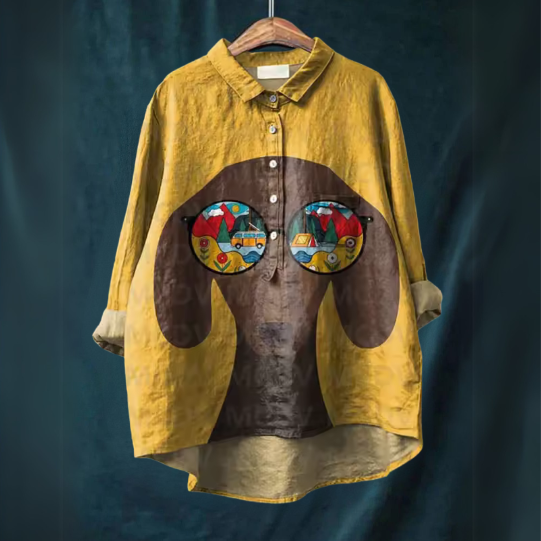 Elle | Dog Art Shirt