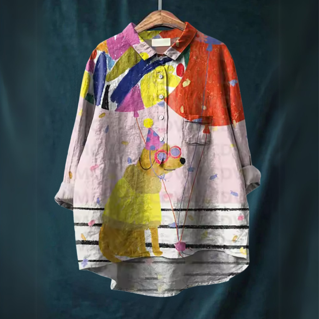 Elle | Dog Art Shirt