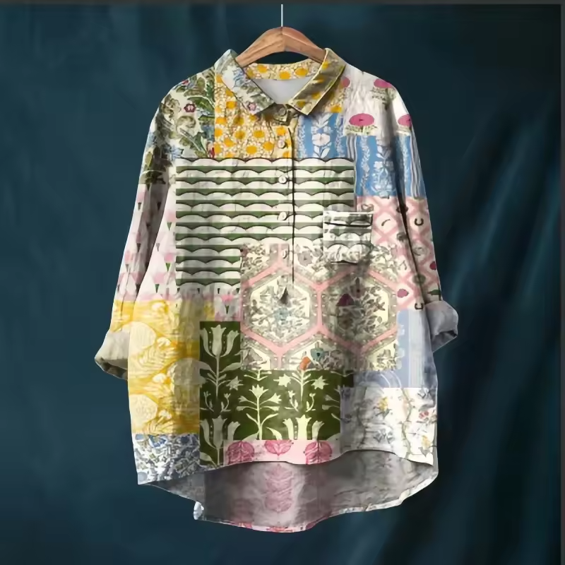 Elle | Classic Shirt with Unique Design