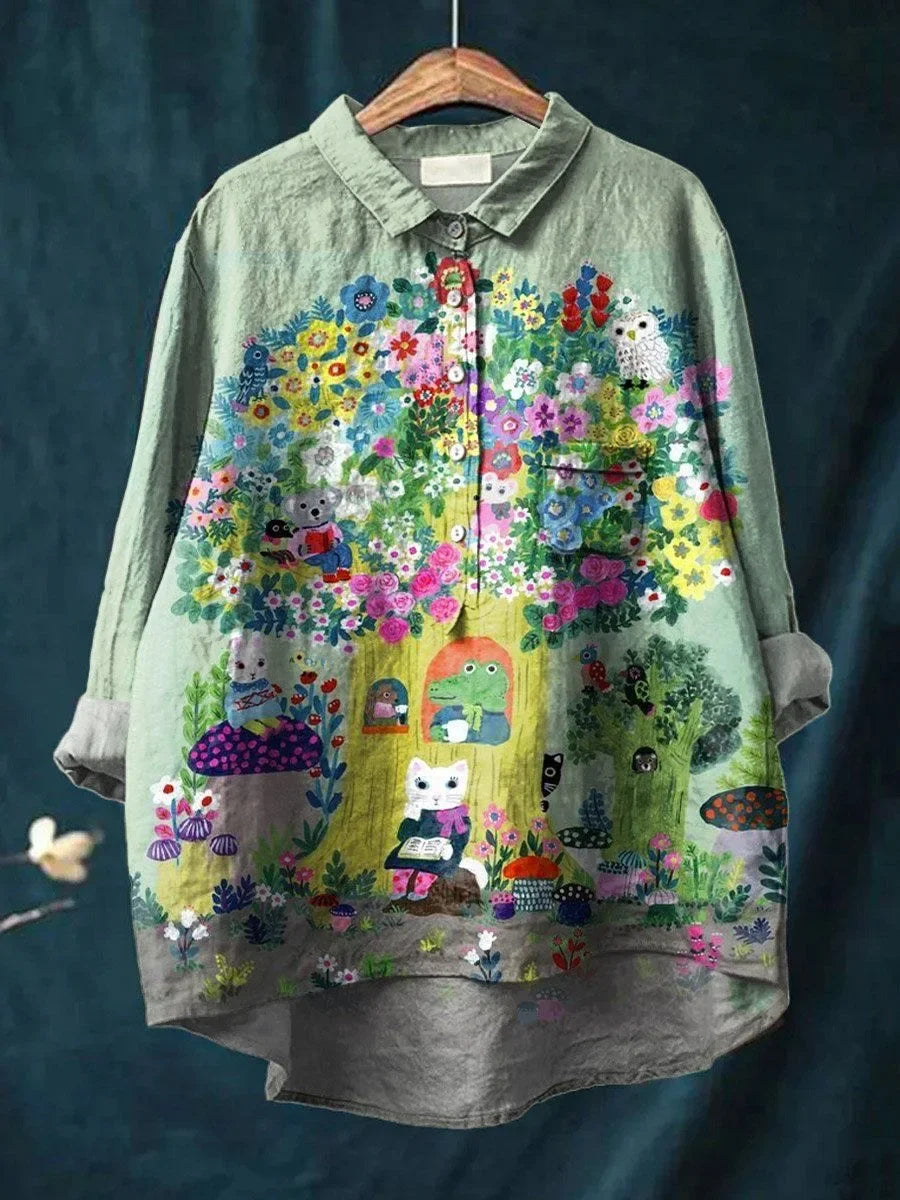 Elle | Artistic Shirt with a Bold Twist