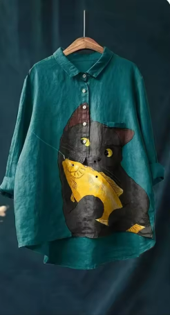 Elle | Shirt with Imaginative Print