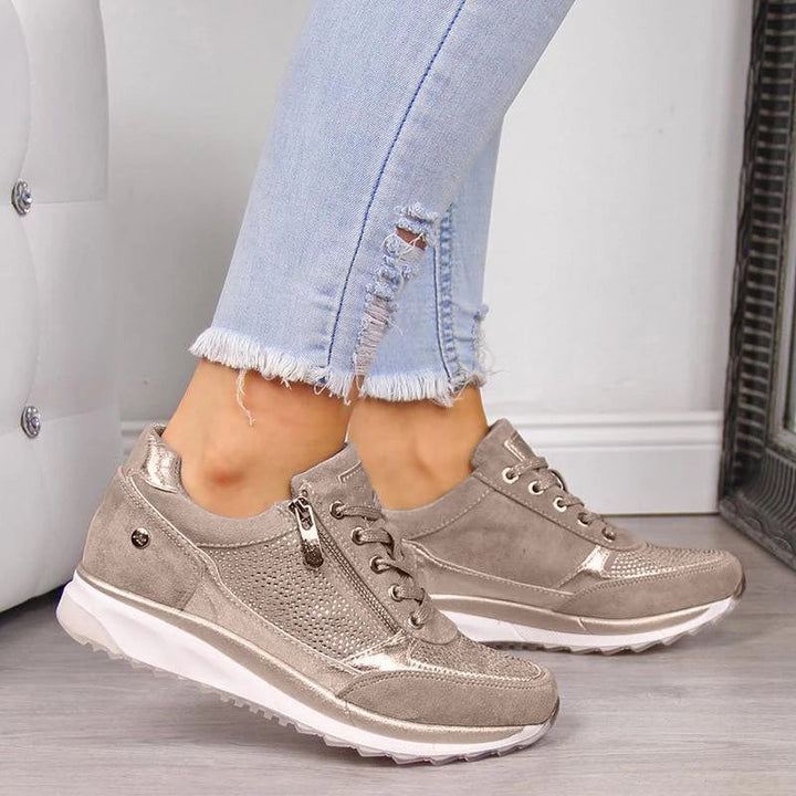 HARPER™ – Supportive Zipper Sneakers for Everyday Ease