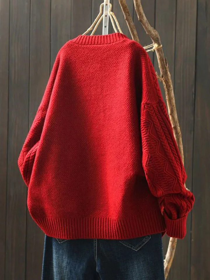 ELLE | CABLE CARDIGAN