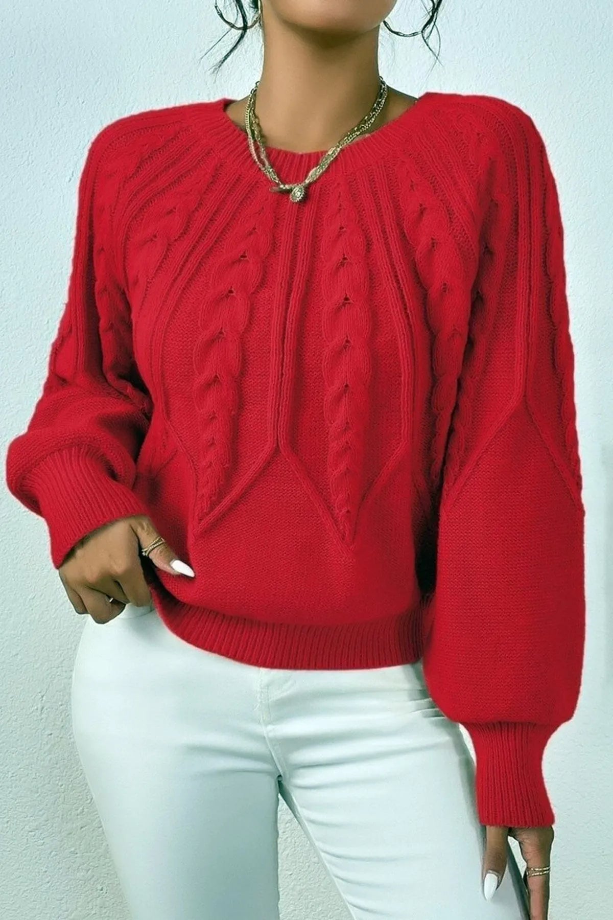 Madelyn - Stylish Knit Sweater