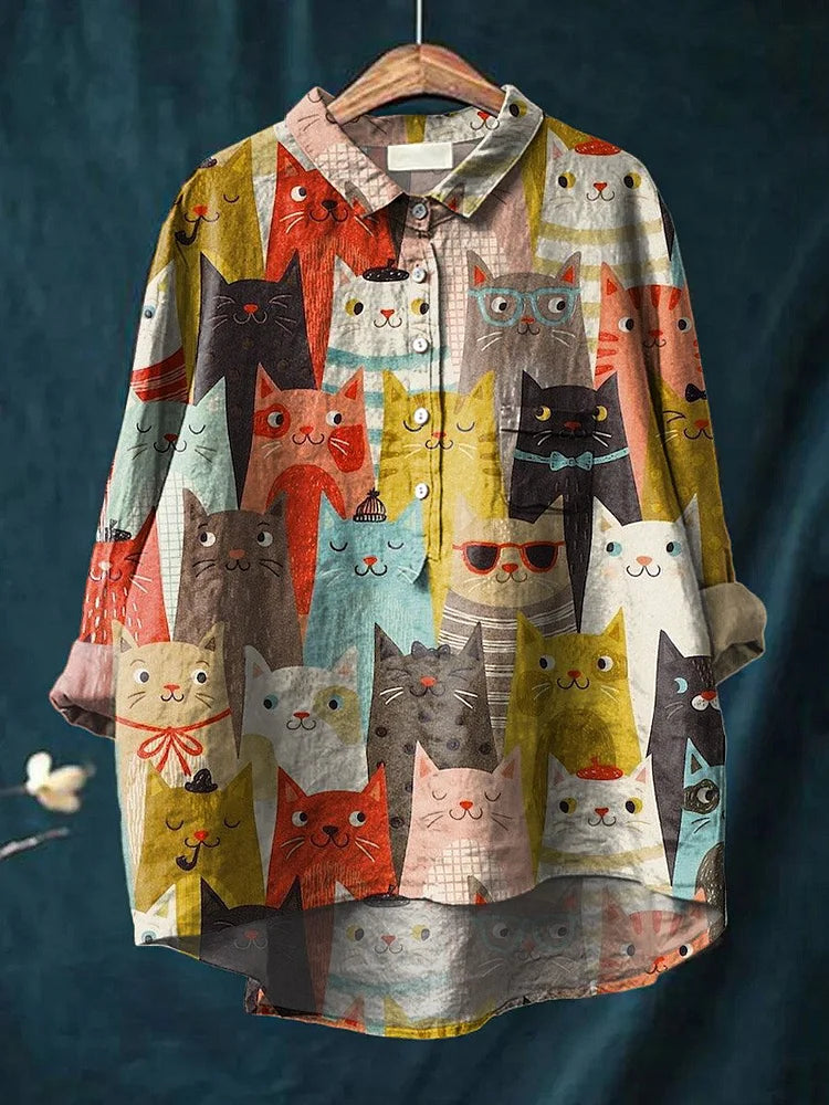 Elle | Cat Art Shirt