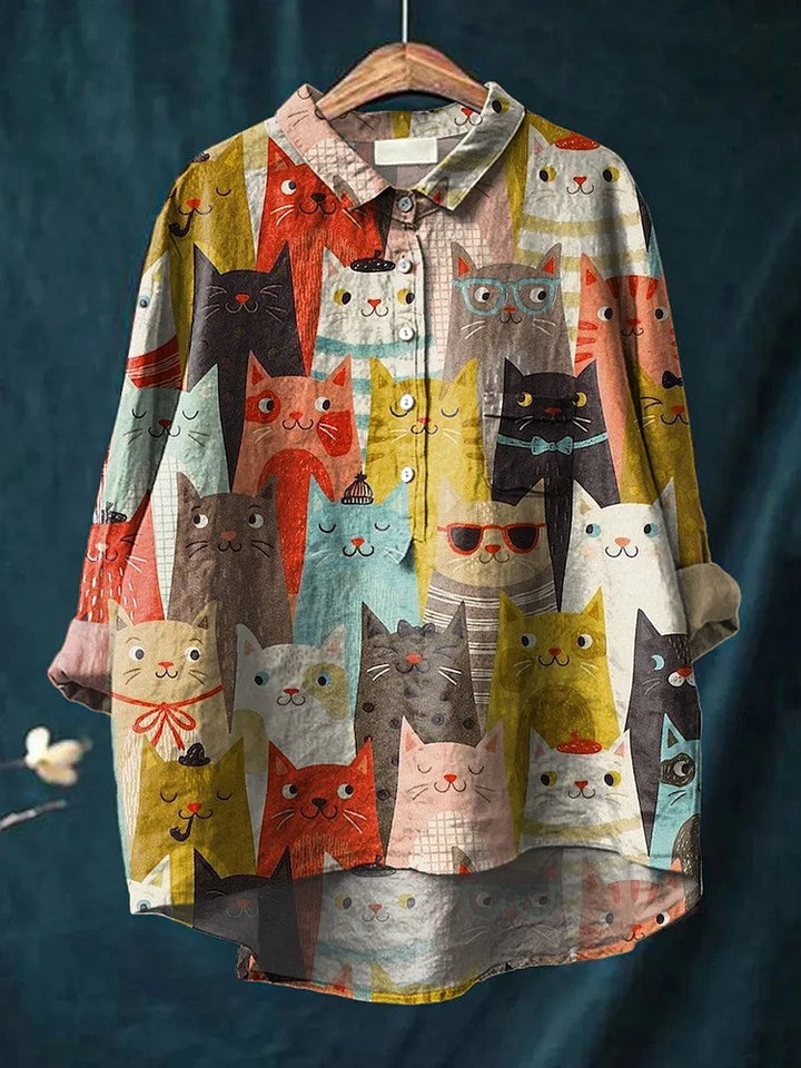 Elle | Cat Art Shirt