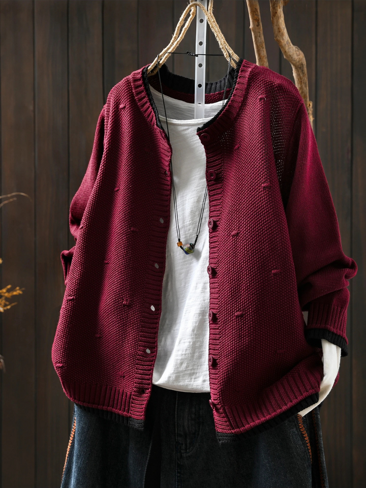 ELLE | TEXTURED CARDIGAN