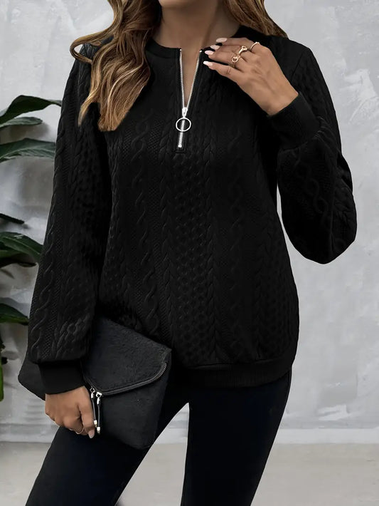Morgan - Elegant Zip-Up Sweater For Comfort And Style