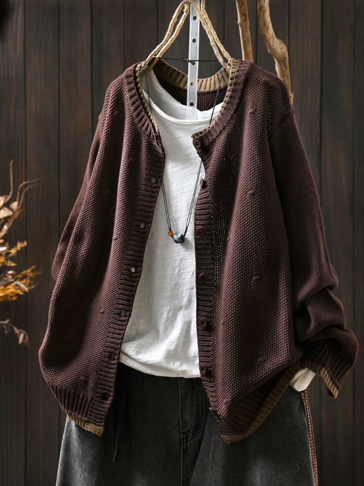 ELLE | TEXTURED CARDIGAN