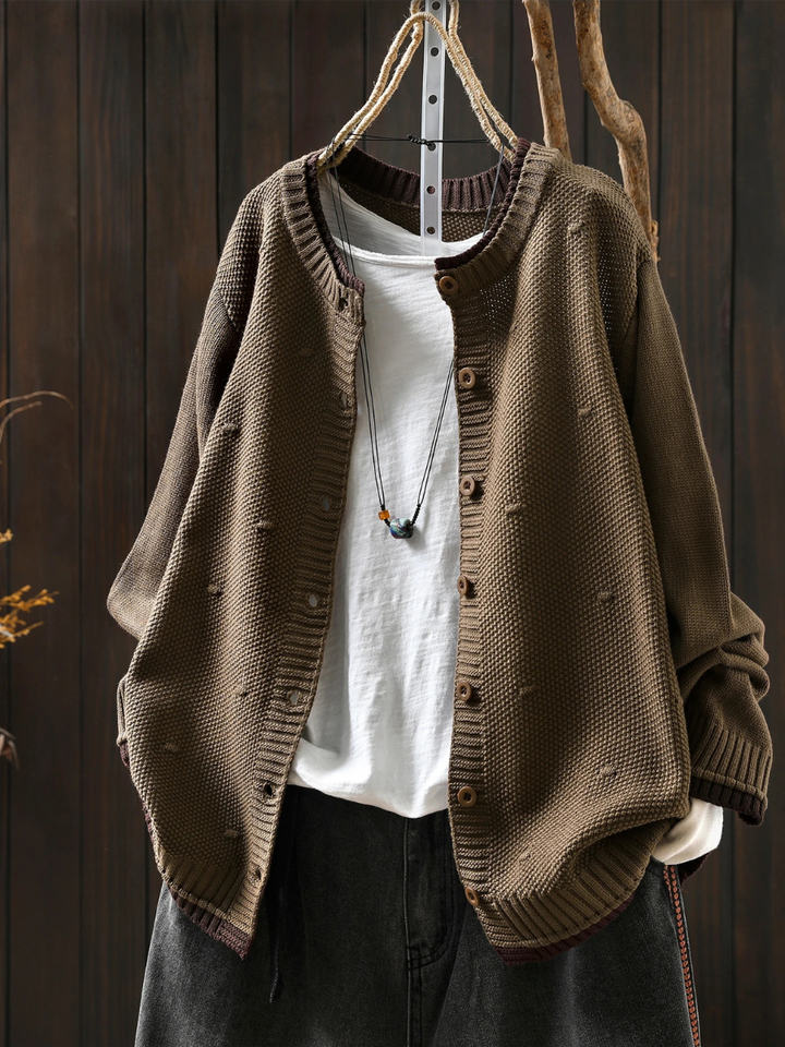 ELLE | TEXTURED CARDIGAN