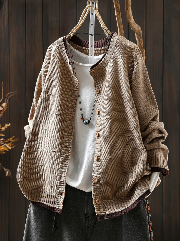 ELLE | TEXTURED CARDIGAN