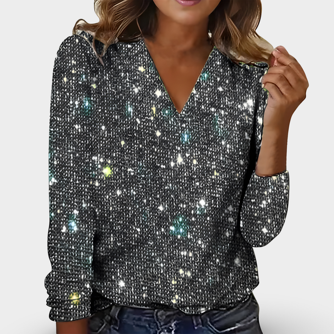 Victoria™ - V-neck Diamond Top