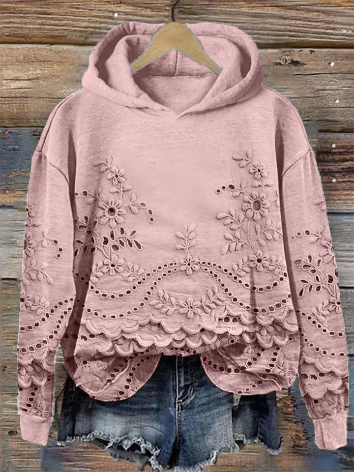 Sarah | Sweater with Lace Details