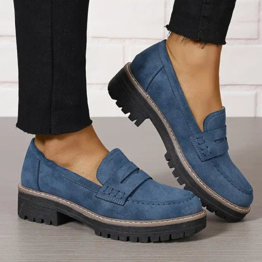 Vivienne™ | Timeless Suede Loafers