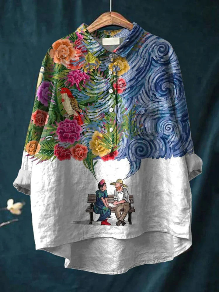 Elle | Van Gogh Art Shirt