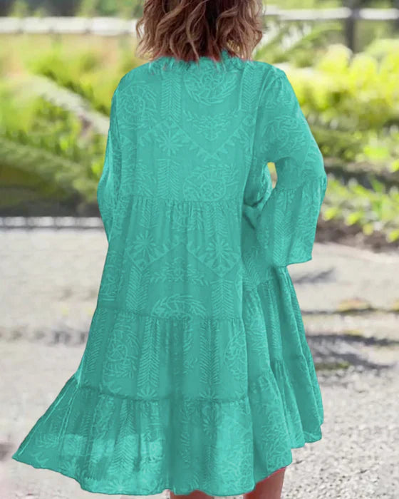 Samantha™ - Chic Bohemian Sleeve Dress