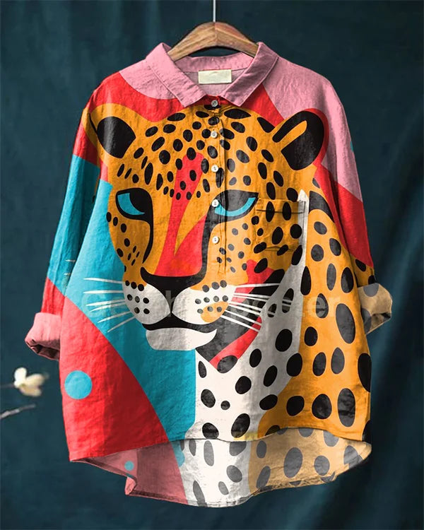 Elle |  Leopard Art Shirt
