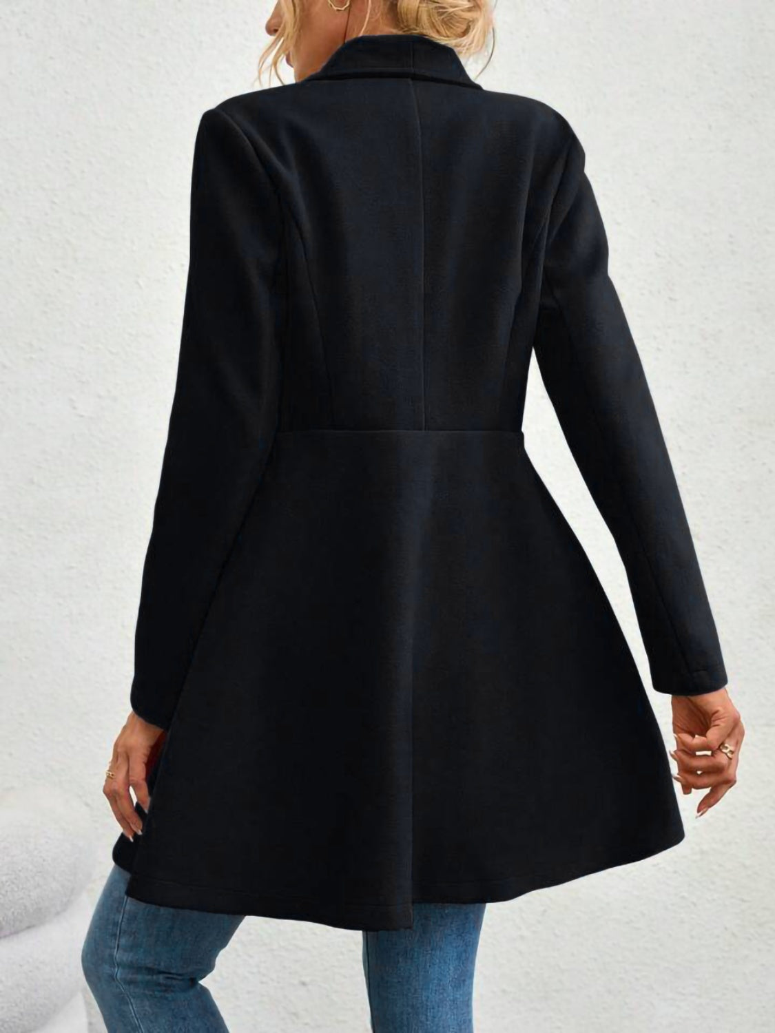 Ella™ - Elegant Button-Up Coat
