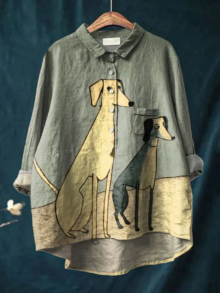 Elle | Dog Art Shirt