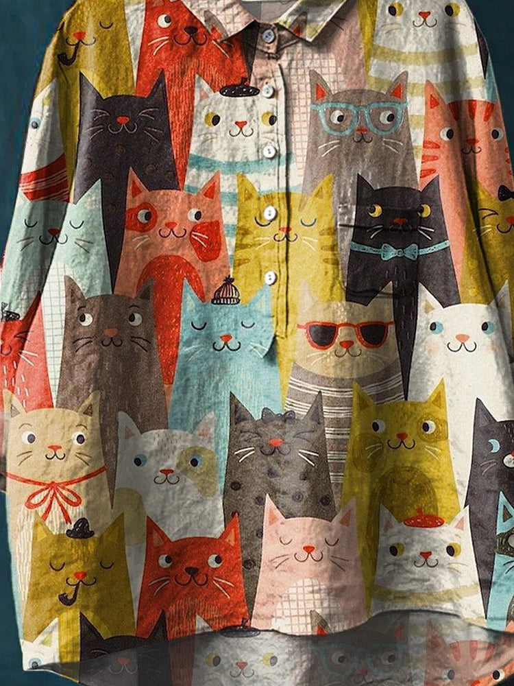 Elle | Cat Art Shirt