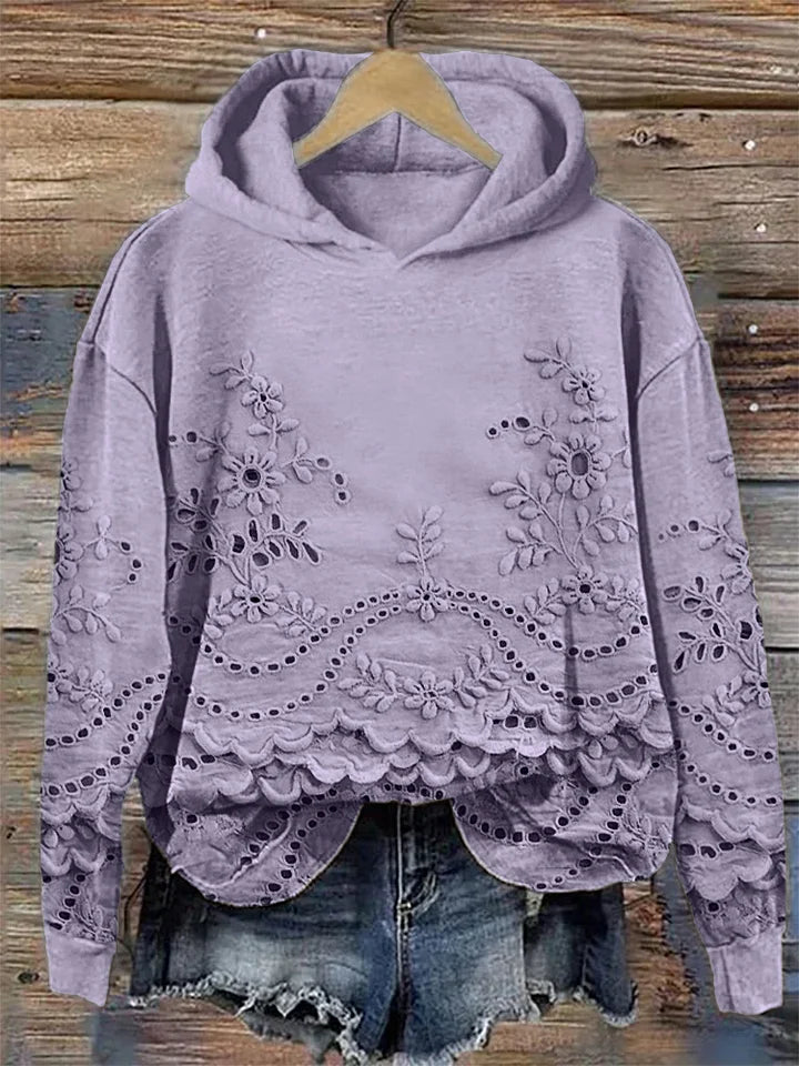 Sarah | Sweater with Lace Details