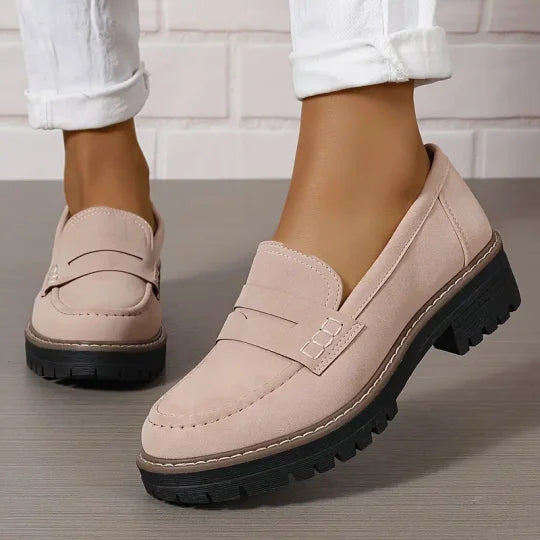 Vivienne™ | Timeless Suede Loafers