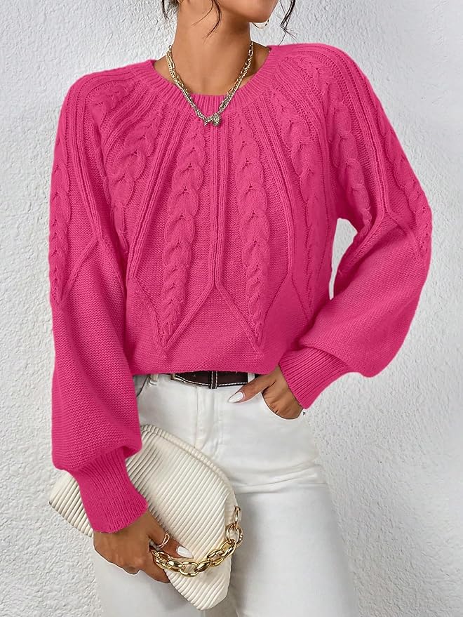 Madelyn - Stylish Knit Sweater