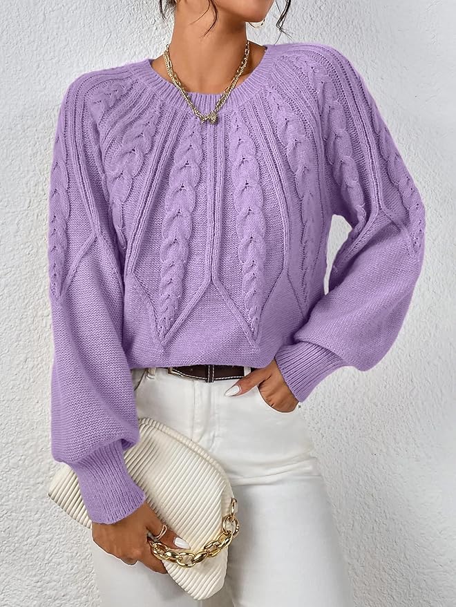 Madelyn - Stylish Knit Sweater