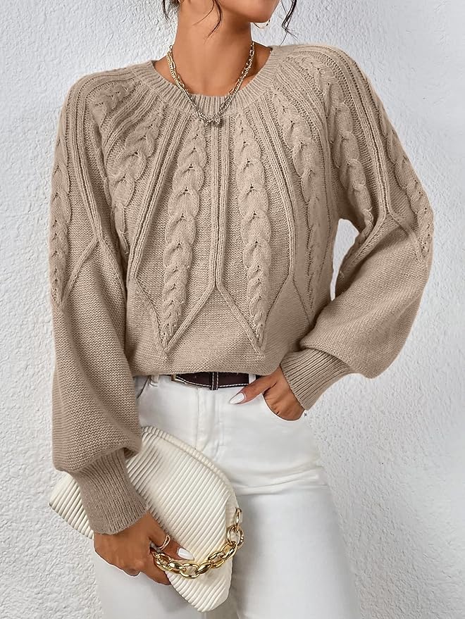 Madelyn - Stylish Knit Sweater