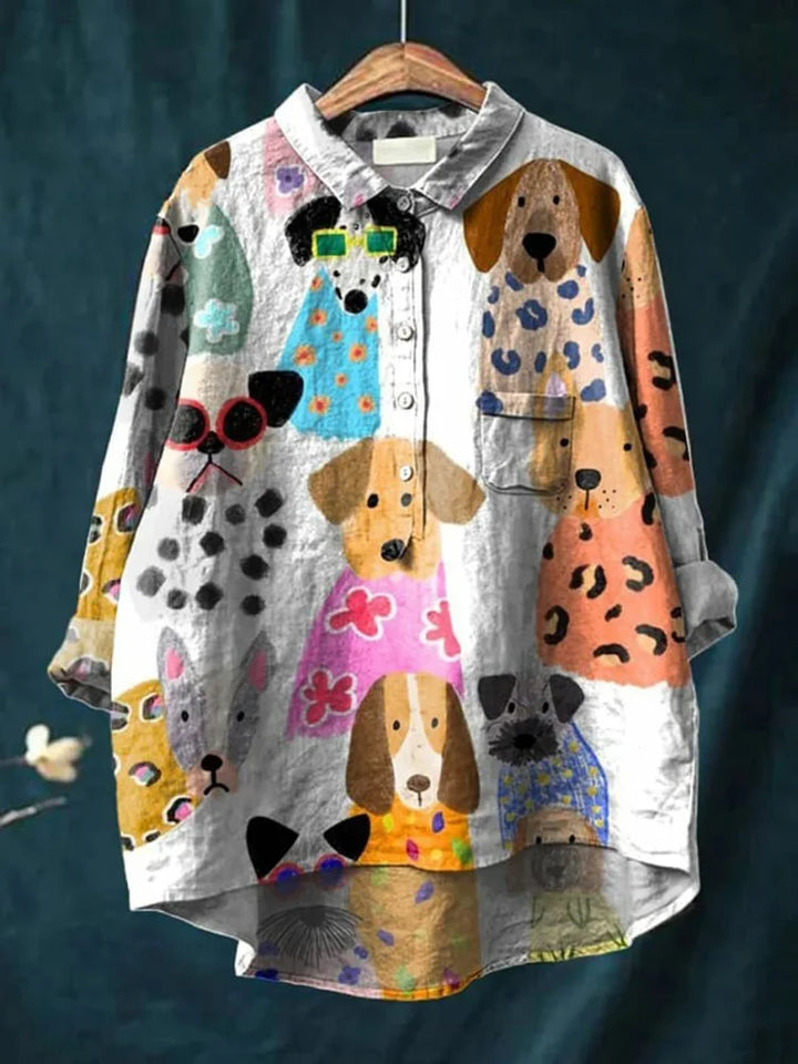 Elle | Dog Art Shirt