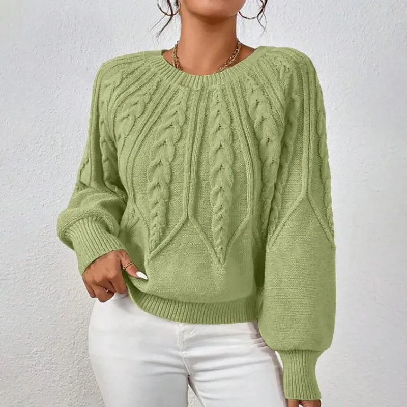 Madelyn - Stylish Knit Sweater