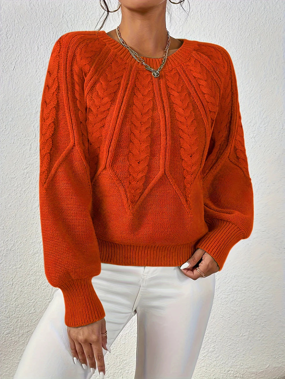 Madelyn - Stylish Knit Sweater