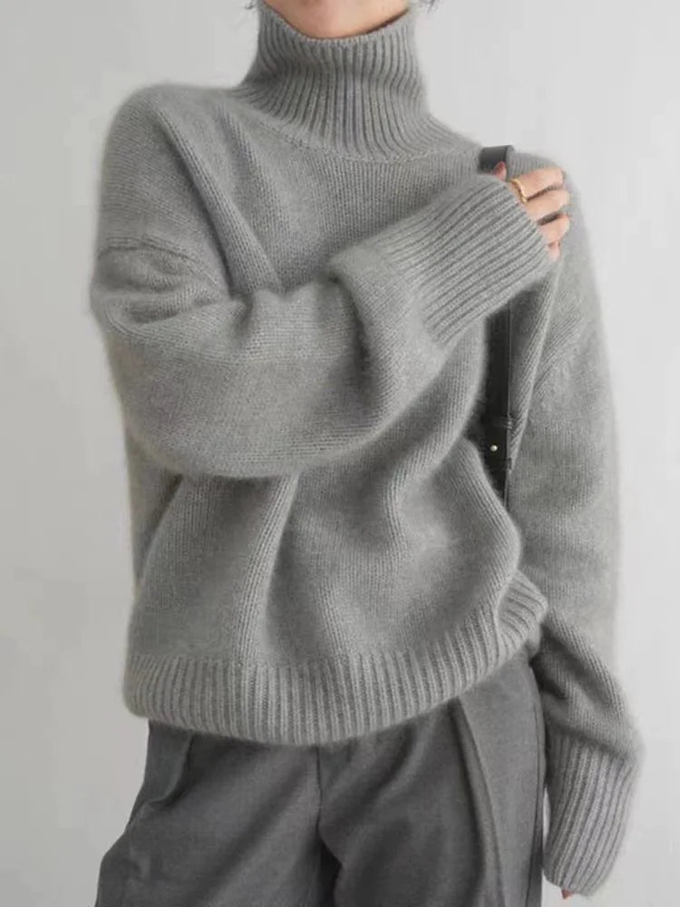 Zoey - Comfy Soft Turtleneck Sweater