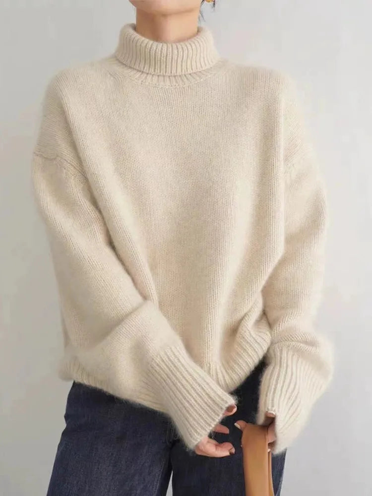 Zoey - Comfy Soft Turtleneck Sweater