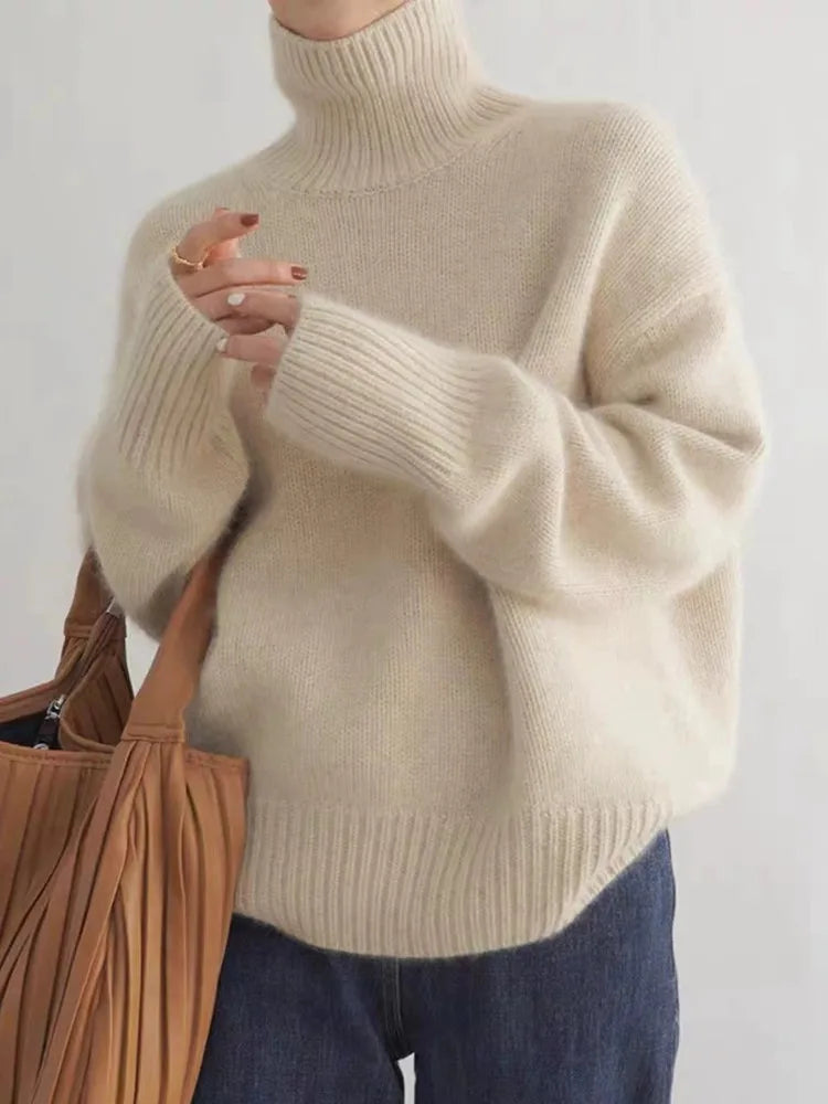 Zoey - Comfy Soft Turtleneck Sweater