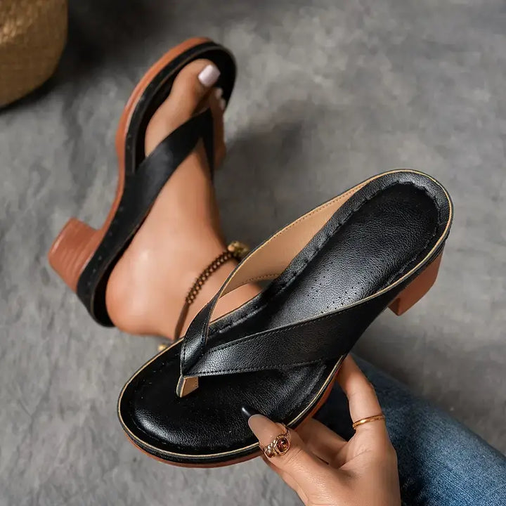 BellaStride™ Orthopedic Comfort Heel Sandals