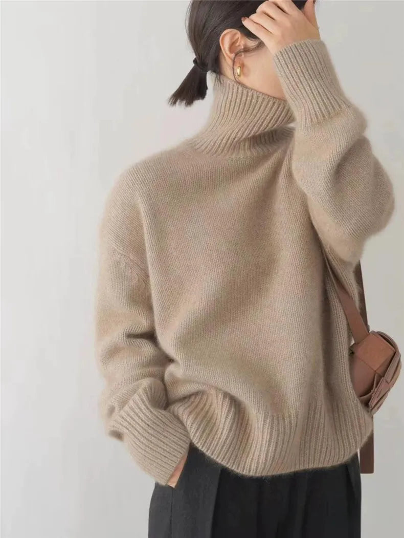 Zoey - Comfy Soft Turtleneck Sweater