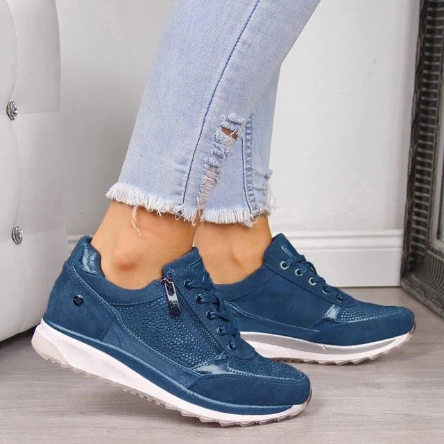 HARPER™ – Supportive Zipper Sneakers for Everyday Ease