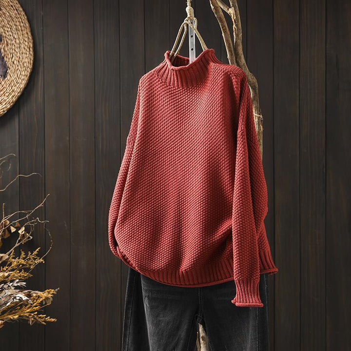 Aeris | Waffle Knit Casual Sweater