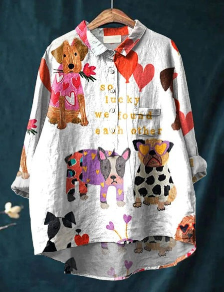 Elle | Dog Art Shirt