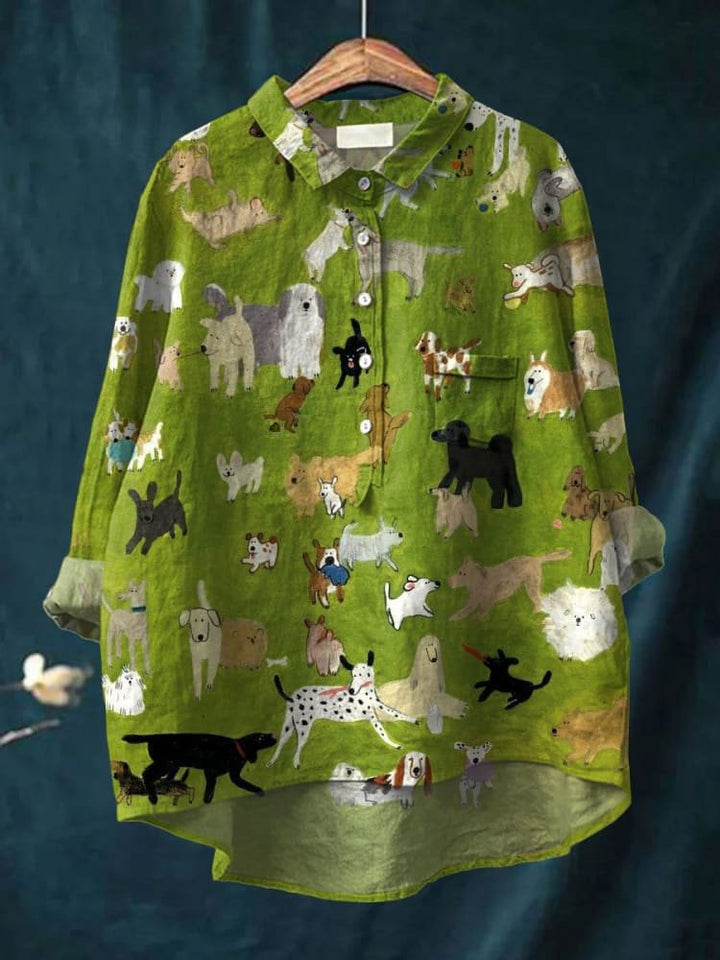 Elle | Dog Art Shirt
