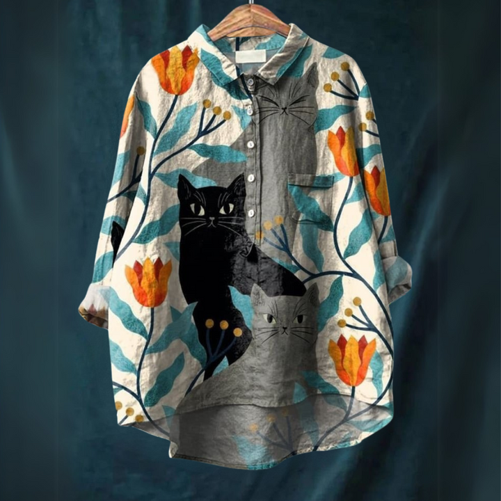 Elle | Cat Art Shirt