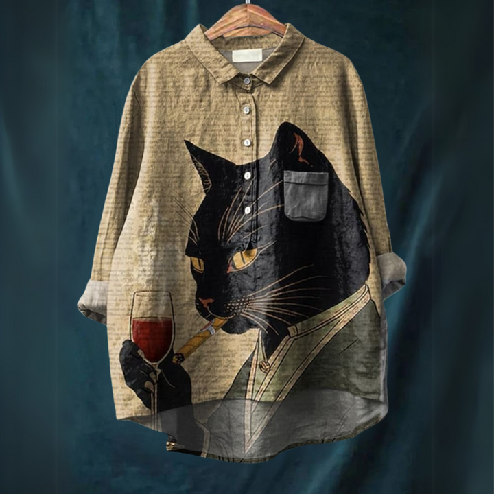 Elle | Cat Art Shirt