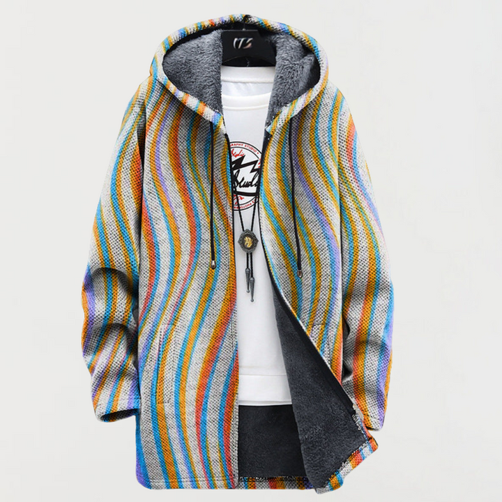 Maya | Swirl Stripe Cardigan