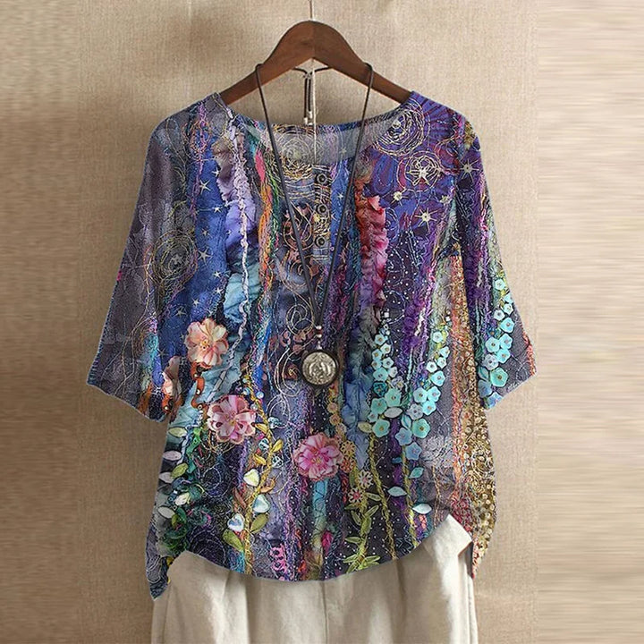 Anya™ | Vintage-Style Blouse