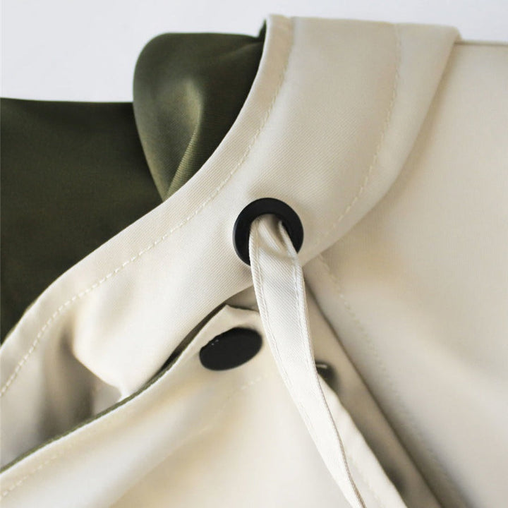 Breanna | Two-Tone Hooded Jacket